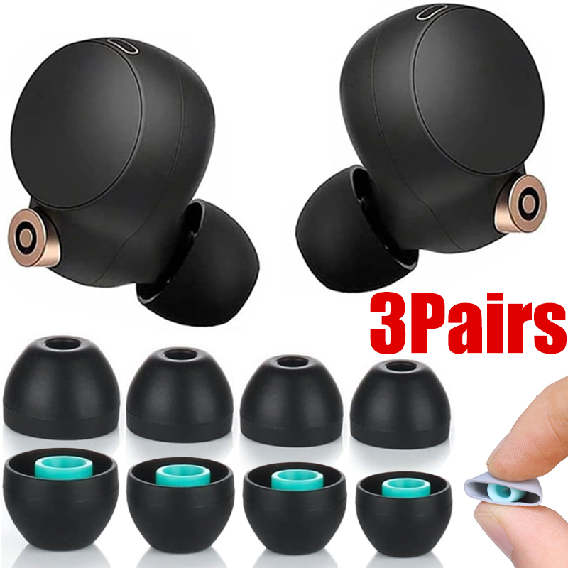 Sony Headphone Wf-1000Xm5 - 6 ชิ้นเคล็ดลับหูซิลิโคนสําหรับ Sony WF-1000XM5 1000XM4 1000XM3