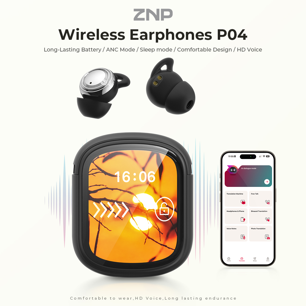 หูฟังช่วยการนอนหลับ ZNP P04 พร - Noise Cancelling Headphone บทวิจารณ์และราคา