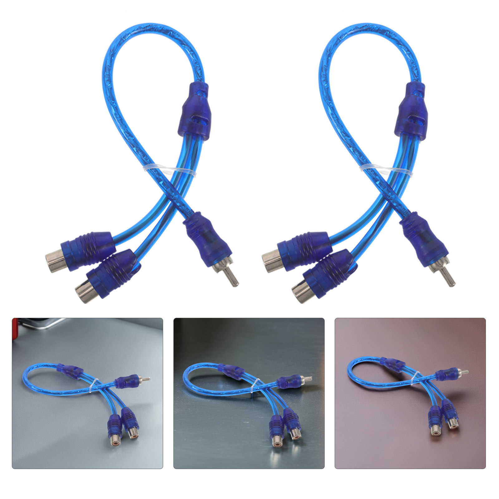 สายแยกสัญญาณ RCA แบบ Y 10 ชิ้น - Audio Splitter Y บทวิจารณ์และราคา