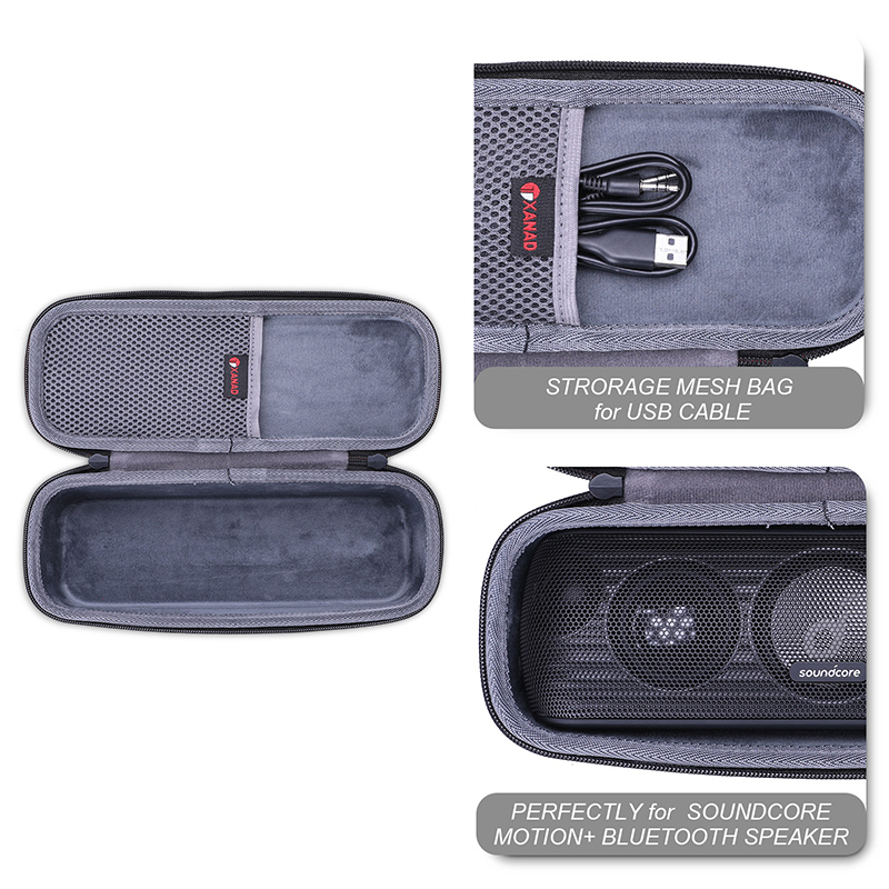 XANAD EVA Hard Case สําหรับ An - Anker Speaker Soundcore Boom 2 บทวิจารณ์และราคา