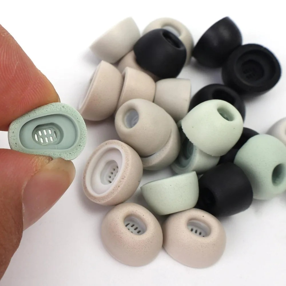 จุกหูฟังซิลิโคนเมมโมรี่โฟมแบบเ - Silicone Ear Tip Replacement บทวิจารณ์และราคา
