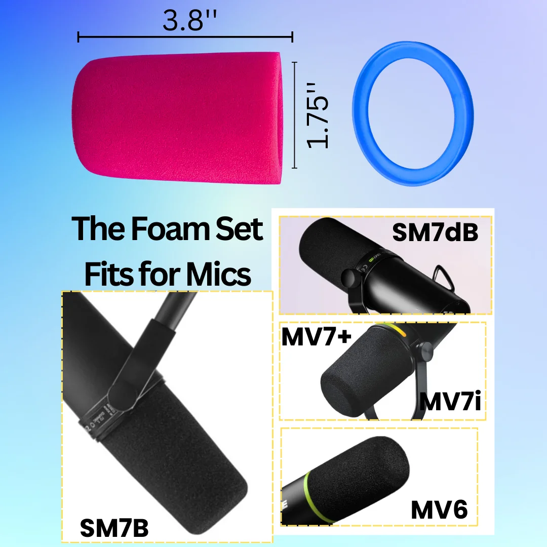 แผ่นกรองเสียงป้องกันลมสำหรับไม - Shure Mic Sm7B บทวิจารณ์และราคา