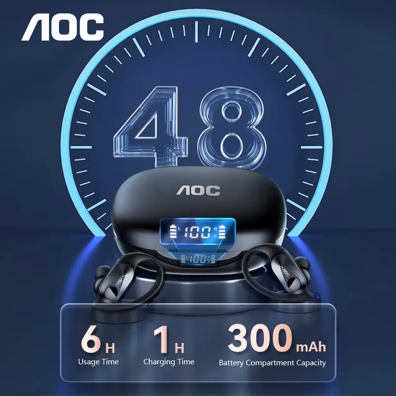 ช้อยส์ AOC ชุดหูฟังกีฬาไร้สายบ - Usb C Earphone บทวิจารณ์และราคา