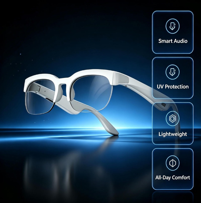 แว่นตาแปลภาษา AI แบบเรียลไทม์  - Bluetooth Headset On Ear บทวิจารณ์และราคา