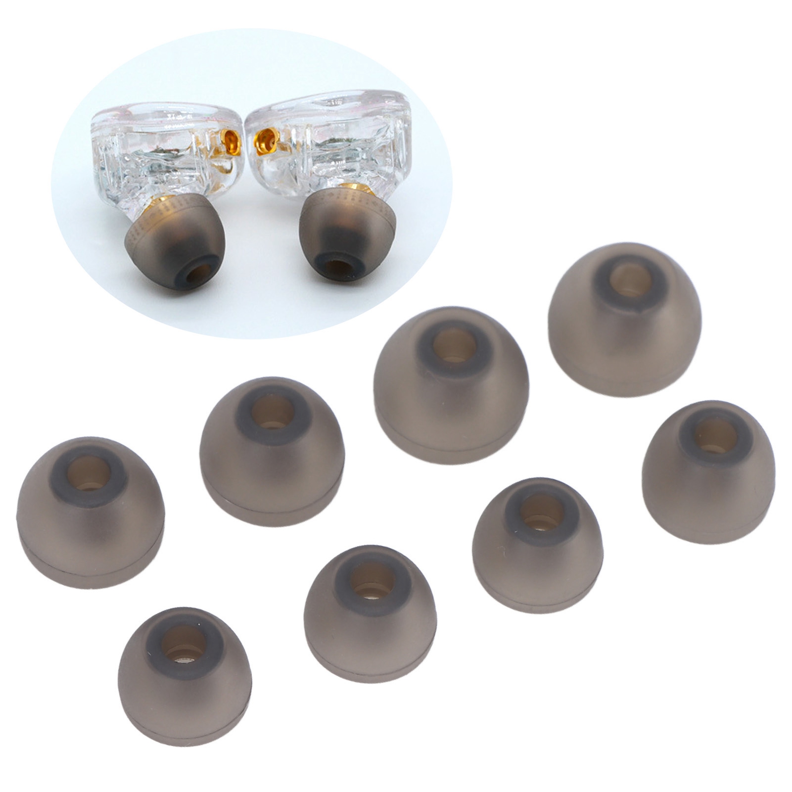 จุกหูฟังซิลิโคนทดแทน ลดเสียงรบ - Silicone Ear Tip Replacement บทวิจารณ์และราคา